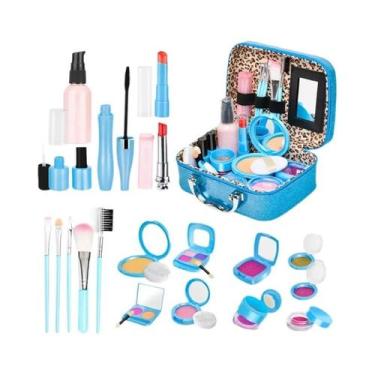 Imagem de Meninas Fingem Conjunto De Brinquedos De Maquiagem Crianças Simulação 