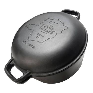 Imagem de Panela Forno Holandes Mg 28 Cm 8,2 L Em Ferro Fundido Panela Mineira