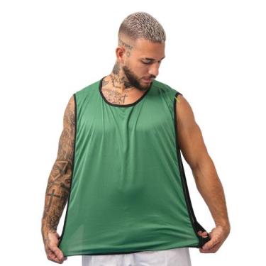 Imagem de Kit C/6 Coletes de Futebol Treino Jogo 1 Fit, Verdebandeira