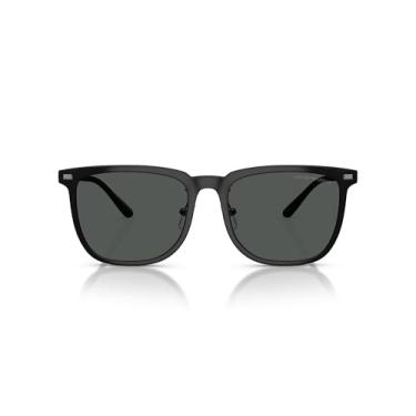 Imagem de Emporio Armani Óculos de sol quadrados Ea4255d, Preto fosco/cinza escuro, 56 mm