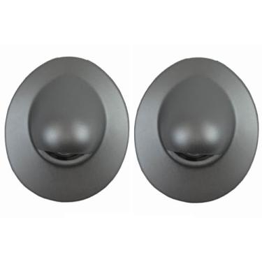 Imagem de PT Auto Warehouse FO-509-RP - Lente de luz de matrícula, prata - par esquerdo/direito