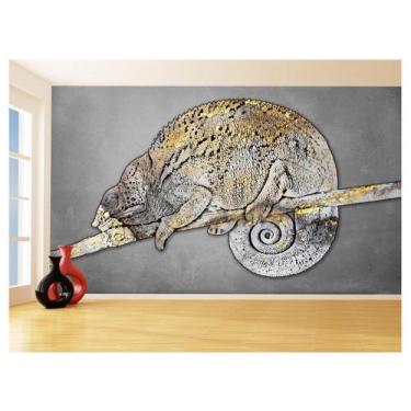 Imagem de Papel De Parede 3D Animais Pop Art Camaleão Pet 3,5M Pxa16 - Você Deco