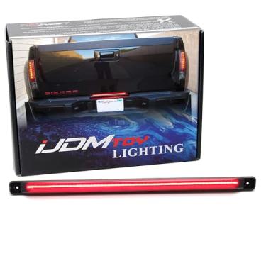 Imagem de iJDMTOY Lente fumê 54-SMD Full LED traseira ID barra de luz, compatível com Chevrolet Silverado 2500HD 3500HD GMC Sierra 2500 3500 Dually