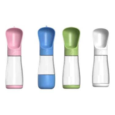 Imagem de Garrafa Térmica 2 em 1 490ml - Água Fresca por 8h para Cães/Gatos (Antivazamento, Filtro e Tampa-Copo) (Aleatório)