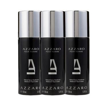 Imagem de KIT COM 3 unidades Desodorante Azzaro 150 ML Masculino