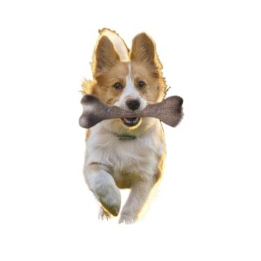 Imagem de Brinquedo Cachorro Pet Osso Mordedor Fibra De Coco Natural P/M/G