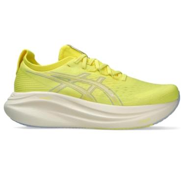 Imagem de ASICS Gel-Nimbus 27 Tênis masculino, Citron/creme, 42