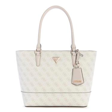 Imagem de GUESS Bolsa Sarai com zíper superior, logotipo de osso, Logotipo de osso, One Size