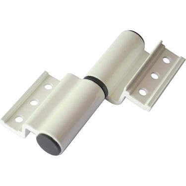 Imagem de Dobradiça De Porta De Liga De Alumínio, Ponte Quebrada Diy, Longa Vida útil Durável, Adequada Para Portas E Janelas, White Left