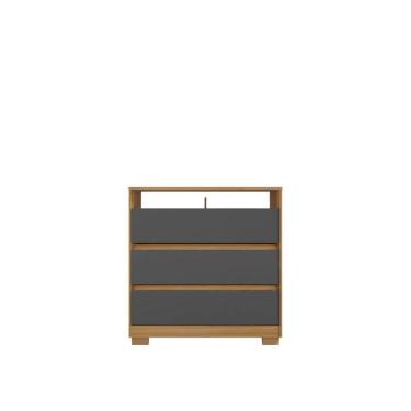 Imagem de Comoda San José Com 3 Gavetas 90x96 Para Tv Até 39 Polegadas  EdeCasaMoveis