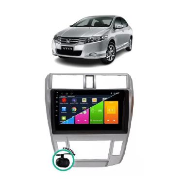 Imagem de Kit Multimídia City 2008 / 2014 Ar Digital 9 Pol Android Carplay 2/32GB - 915BR ROADSTAR