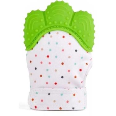 Imagem de Mordedor Silicone Pro Baby Luvinha Silicone Cores Variadas, Verde