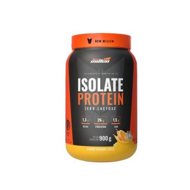 Imagem de Isolate Protein 900g Protéina Isolada da Carne New Millen, Orange Juic