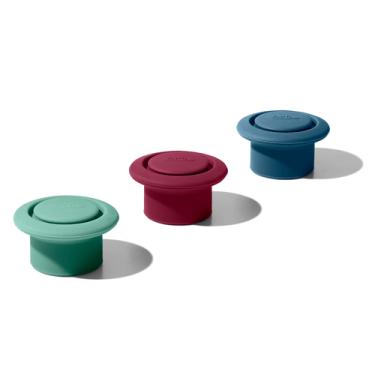 Imagem de 3 Tampas para Vinho de Silicone OXO