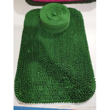 Imagem de Tapete De Porta Frufru 5 Peças. 0, 75x0,50cm - Valentina Confecçoes, V