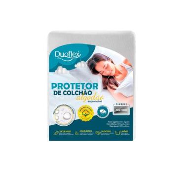 Imagem de Capa Protetor de Colchão Solteiro Impermeável Duoflex Malha