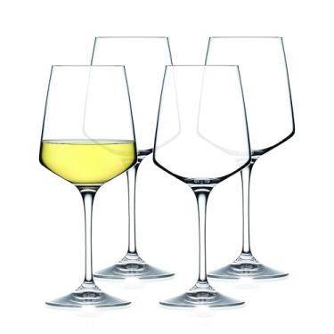 Imagem de Barski Taças de vinho - Conjunto de 4 - Taças de haste - para vinho branco ou tinto - Segura para lava-louças - 368 g - Qualidade europeia