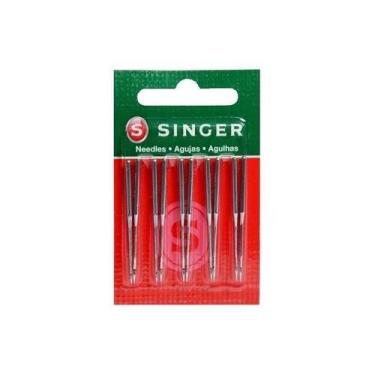 Imagem de Agulha Reta Cabo Fino Ponta Bola com 10 1515 11B Singer - Sun Special