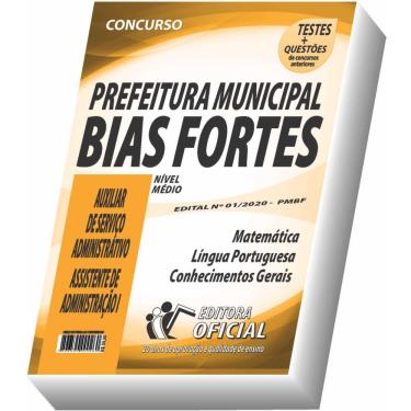 Imagem de Apostila Prefeitura De Bias Fortes - Em Administração