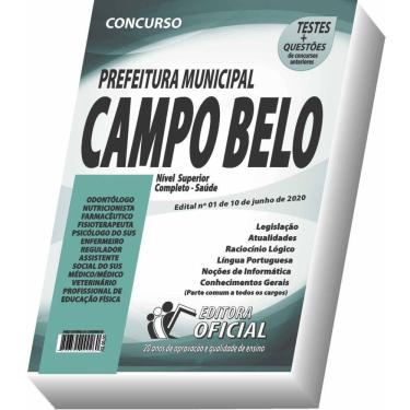 Imagem de Apostila Campo Belo - Nível Superior - Saúde - Edital 1
