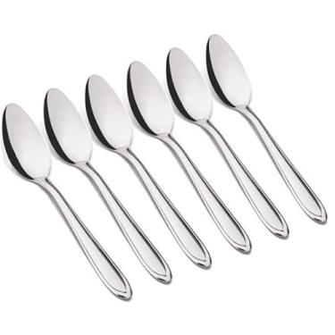 Imagem de Conjunto 6 Colheres de Mesa em Aço Inox
