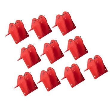 Imagem de Dynwave Protetor de corda de escalada com 10 peças, protetor de borda, portátil, de ângulo, protetores de corda, caneleira para trabalho em árvores