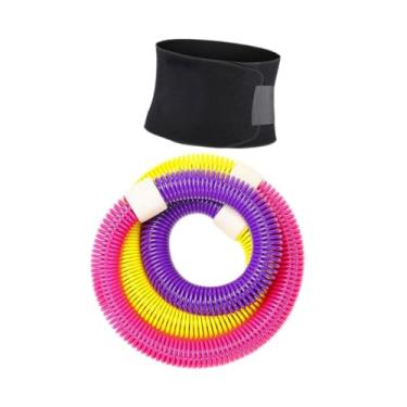 Imagem de Dynwave Anel de exercícios de ginástica com cinto de cintura, equipamento AB para ginástica em casa, círculo de fitness para mulheres, pilates e iniciantes