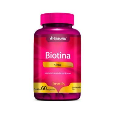 Imagem de Vitamina Biotina 60 cápsulas 400mg - CHAMEL
