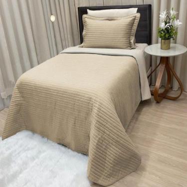 Imagem de Cobre Leito Solteiro Dual Micropercal 200 Fios Dupla Face 2 Peças - Be