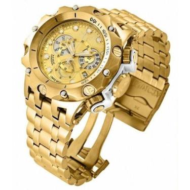 Imagem de Relógio Invcta Venom Hybrid 27792 Dourado - Majestoso Joias e Acessori