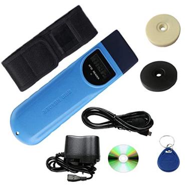 Imagem de Sistemas de patrulha de proteção de tela LCD com 30 peças de varinha de patrulha de segurança indutiva RFID, 5 etiquetas de identificação de guarda, software de fácil utilização