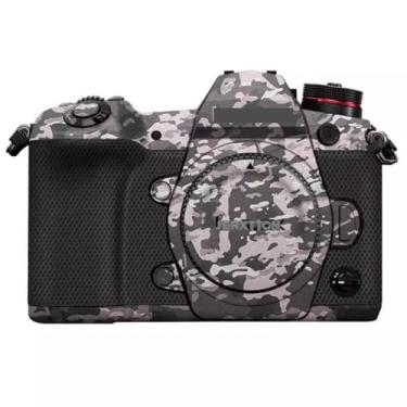 Imagem de G 9 Película protetora de vinil para câmera antirarranhões Película protetora para o corpo da Panasonic Lumix G9 (Camuflagem de campo)