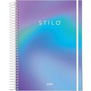Imagem de Jandaia - Caderno Espiral Univ CD 10 matérias 160Fls Stilo Azul
