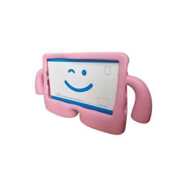 Imagem de Capa Infantil Bracinhos UNIVERSAL 11 POLEGADAS Antichoque para Tablet, Compatível com Redmi Pad SE 11, Galaxy Tab A9 Plus, S9, S9 FE, S8, S7, Xiaomi Pad 5/6 Lenovo M11 Honor X8A (Rosa Bebê)