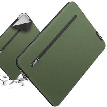 Imagem de Smatree Capa SlimPro para laptop Acer TravelMate P2 16 AMD de 16 polegadas, para Acer TravelMate P2 TMP215-53-53ZW/7261 de 15,6 polegadas, capa com bolso acessório, design patenteado supercanto, verde