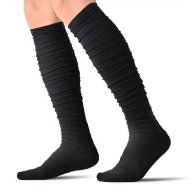 Imagem de Meias de futebol IRAMY Scrunch Long para homens, jovens e meninos, pre