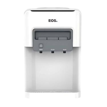 Imagem de Bebedouro Água Quente Natural E Gelada Eletrônico Branco Galão Mineralle EOS B198235 EBE06QB 110V