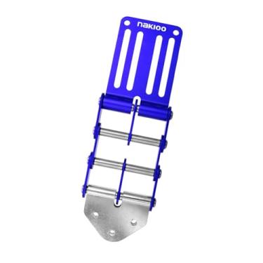 Imagem de MFMEXUL Fivela de Clipe de Cinto de Ferramentas, Acessório Profissional de Carpinteiro, Clipe de Cinto de Ferramentas Leve Faça Você Mesmo com Clipe de Corren, Azul, Tamanho real