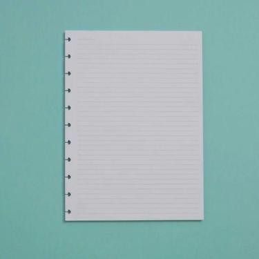 Imagem de Refil Caderno Inteligente Grande Pautado 180g Compatível PM - Papelari