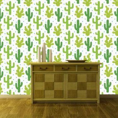 Imagem de Papel de Parede Adesivo - Cactos - Natureza - 312ppn - Allodi