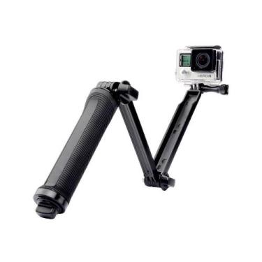 Imagem de Kit Bastão 3 Way para Action cam + Bastão de Mão Flutuador - TOMATE