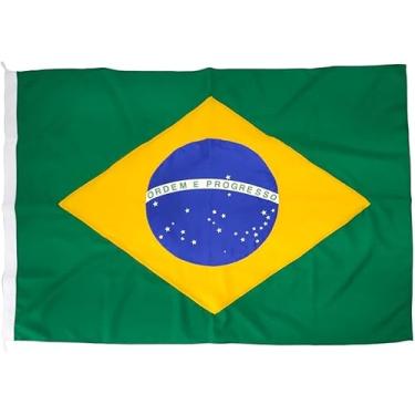 Imagem de Bandeira do Brasil Patriota Tamanho Grande 290x190cm – Cores Vivas, Poliéster Resistente para Copa, Jogos, Eventos e Decoração
