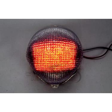 Imagem de Topzone Luzes traseiras de LED fumê luz traseira de freio + seta integrado para Suzuki 1998-2003 Katana GSX600, Katana GSX750 1998-2003