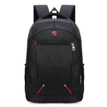 Imagem de Mochila Masculina Preta Trabalho Escolar BL 603 - Kingleen