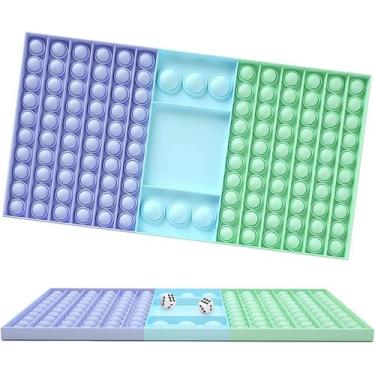 Imagem de Big Pop Game Fidget Toy, tabuleiro de xadrez Push Bubble Popper Fidget