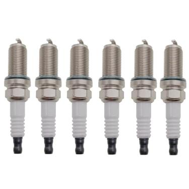 Imagem de 6 peças ILFR6G-E 4212 velas de ignição de irídio a laser compatíveis com motores externos Mercury Verado L6 200-400HP 200 225 250 275 300 350 400 400R substituição de motor de barco