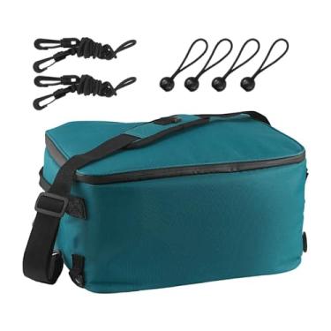Imagem de rockible Organizador de bolsa térmica para prancha de remo, portátil, com zíper e alça, bolsa térmica para armazenamento de caiaque para canoa, barco, caiaque, Azul