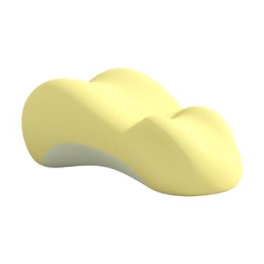 Imagem de YWJLQH Travesseiro de elevador de pernas está na cama almofada portátil versátil removível na posição de suporte travesseiro para adultos homens homens, Amarelo