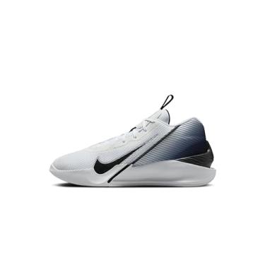 Imagem de Nike Tênis de basquete G.T. Jump Academy (FV5524-100, branco/preto/prata metálico), Branco/prata metálico e preto, 2.5 Women/4 Men