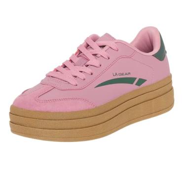 Imagem de LA Gear Tênis feminino Nova Retro Fashion, Roxa, 38